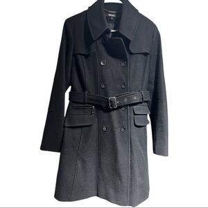 DKNY - Women long black coat - Women size 10